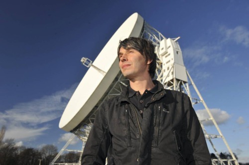 Professor Brian Cox looking wistfully into space