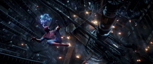 Spider-man saving the day?