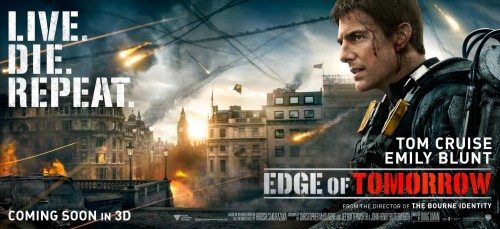Edge of Tomorrow - London poster with Tom
