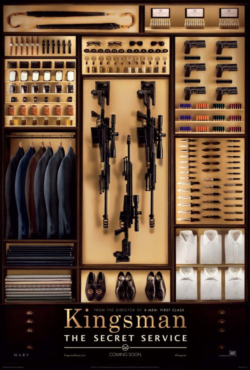  Kingsman: The Secret Service poster