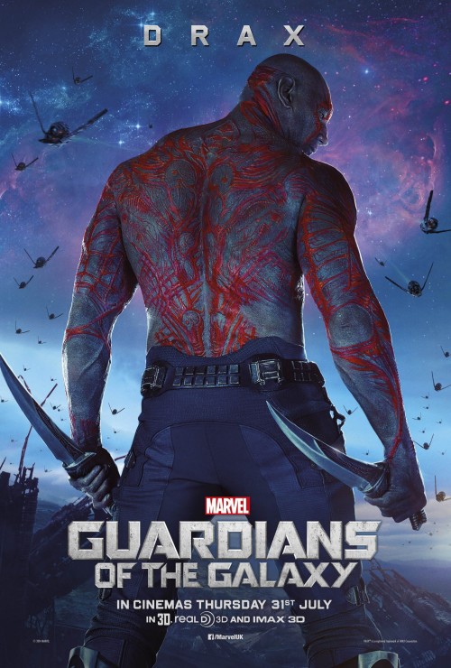Guardians of the Galaxy - Drax poster