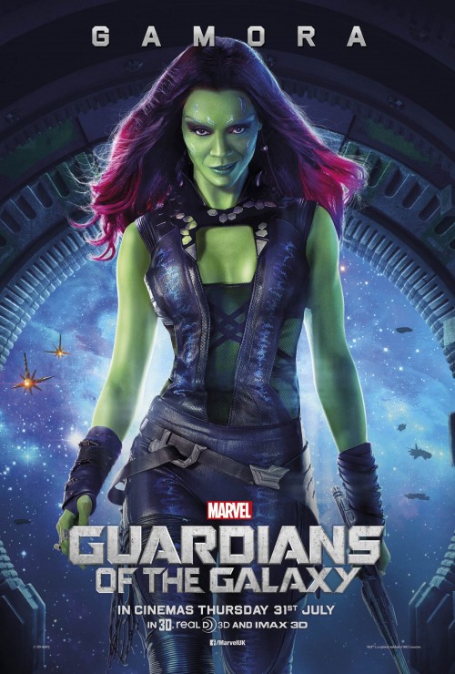 Guardians of the Galaxy - Gamora poster