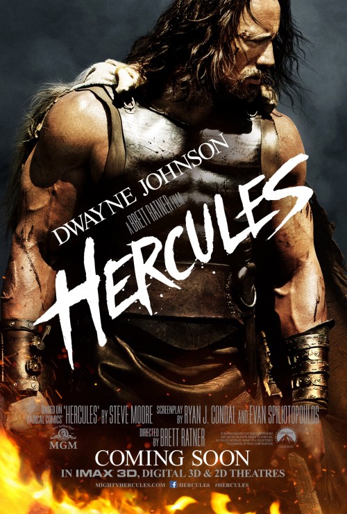 Dwayne Johnson is Hercules