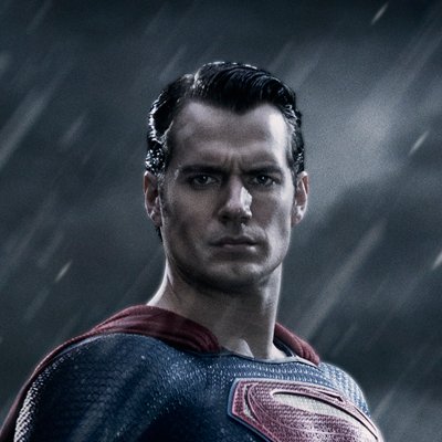 Batman Vs Superman - Henry Cavill head