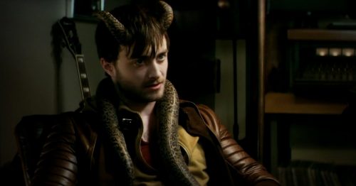 Danie Radcliffe in Horns with horns