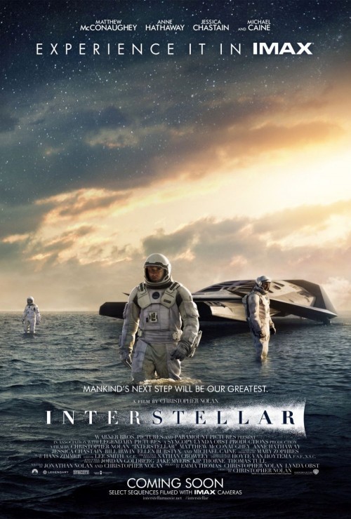 Interstellar Water Planet Poster