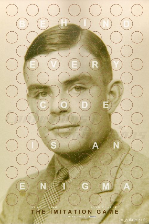 A more historically accurate The Imitation Game poster with Alan Turing