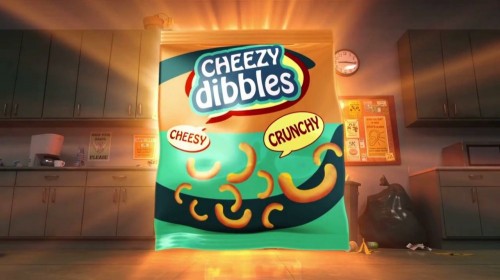 Cheesy Dibbles Advert - The food for a super spy