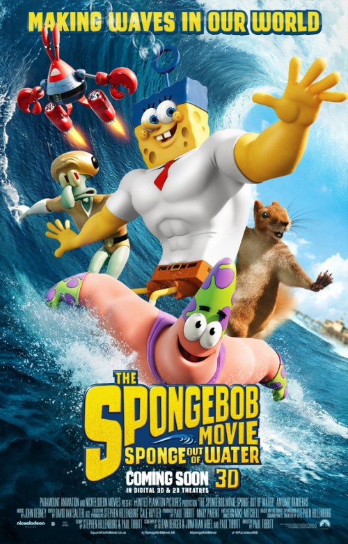 SpongeBob SquarePants Sponge out of Water poster
