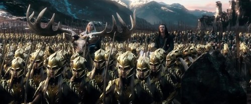 The Hobbit - The Battle of the Five Armies line up