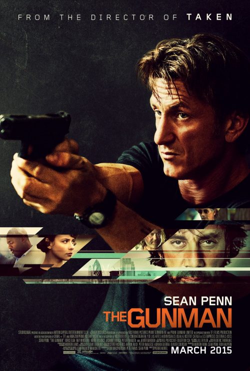 Sean Penn - The Gunman 1-sheet