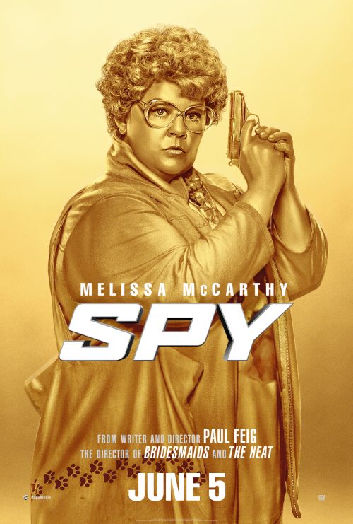 Spy gold poster