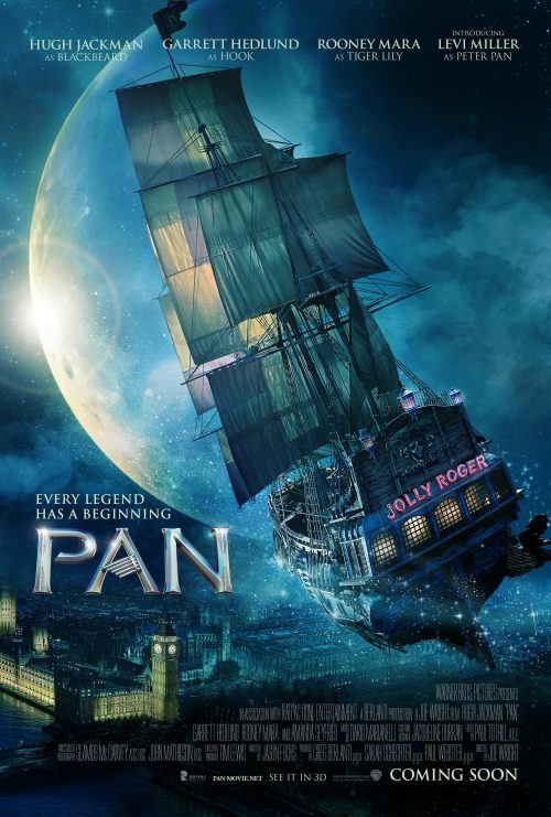 Pan and neverland poster