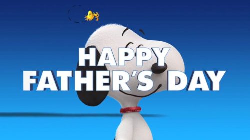 Snoopy and Charlie Brown The Peanuts Movie - Happy Father's Day