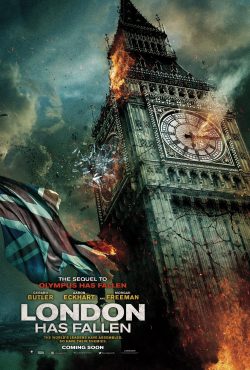 London has Fallen Big Ben poster