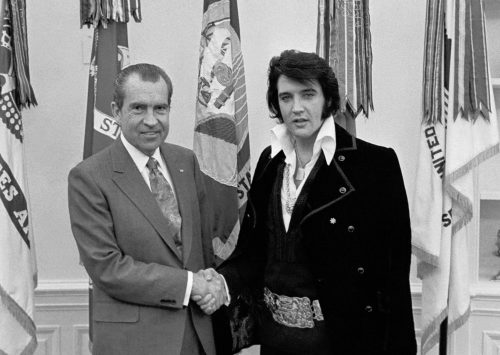 Nixon and "drug agent" Presley