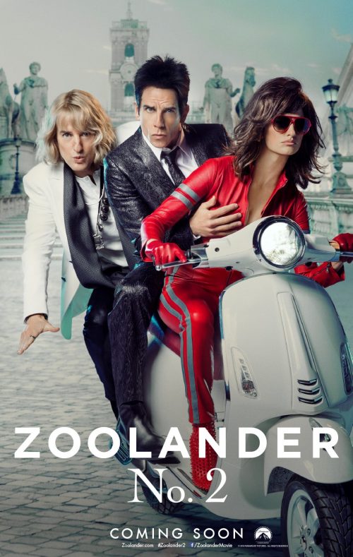 Zoolander 2 Scooter poster