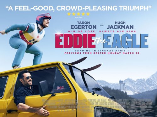 Eddie the Eagle flies again
