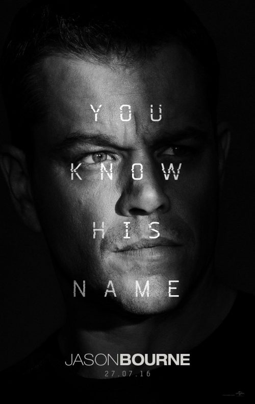 Jason Bourne teaser poster