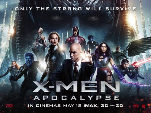 X-Men Apocalypse launch quad poster