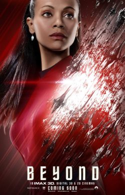 Star Trek Beyond Character poster - Uhura