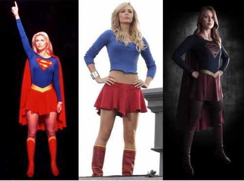 Supergirl over the years