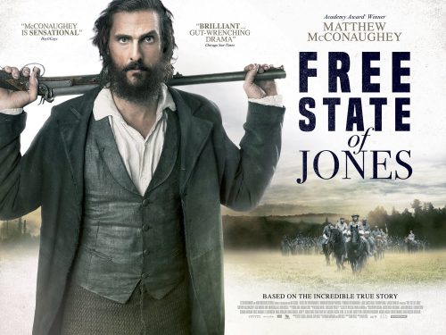 Free State of Jones quad poster