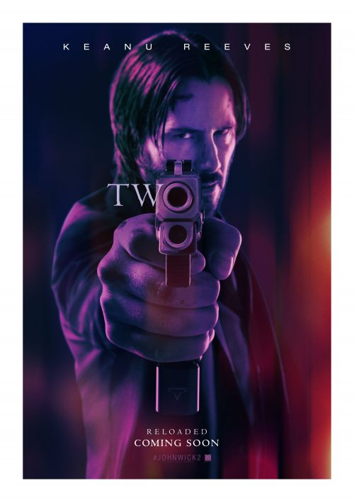 John Wick 2 gun poster