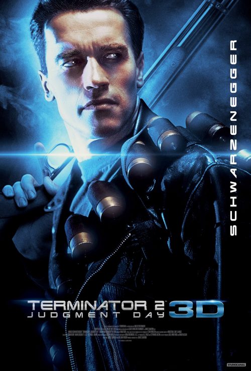 Terminator 2 Judgment Day 3D poster