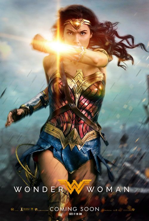 Wonder Woman Deflection Poster