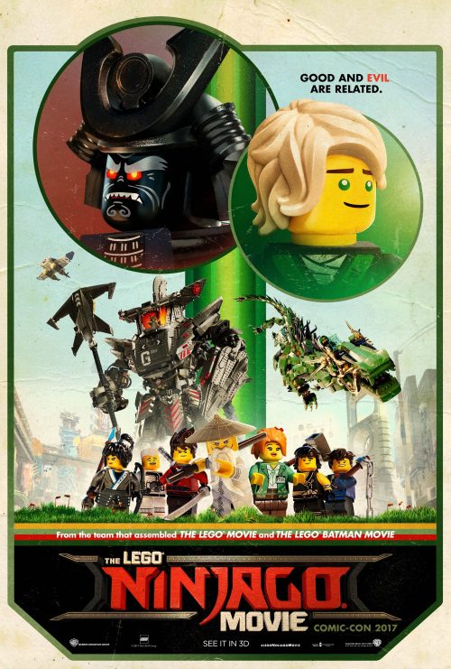 The LEGO Ninjago Movie COMIC CON poster