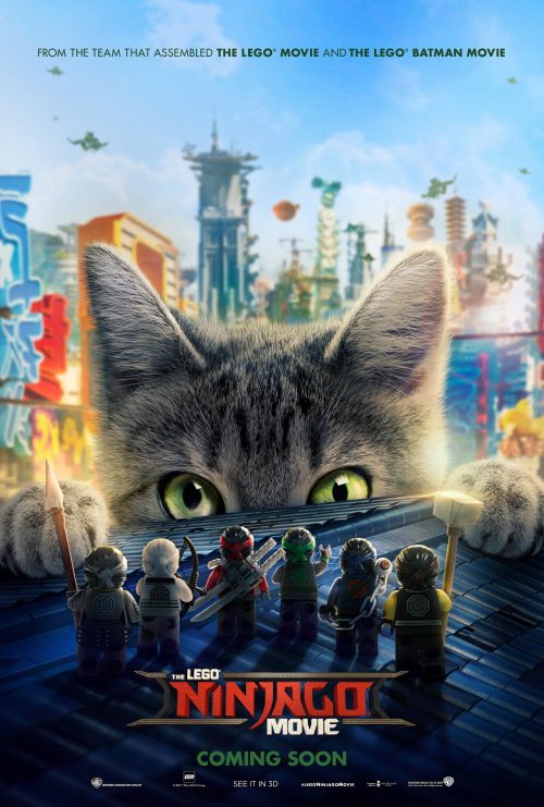 LEGO Ninjago Movie cat poster