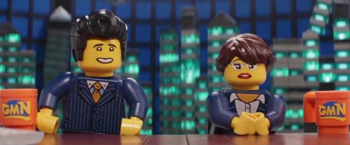 The LEGO Ninjago Movie - Kate Garraway and Ben Shephard
